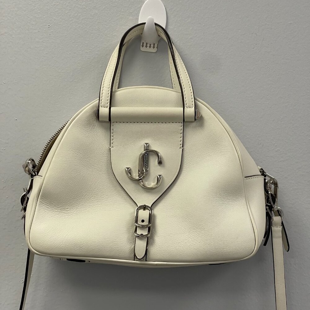 Jimmy Choo Varenne Bowling Bag Leather Mini